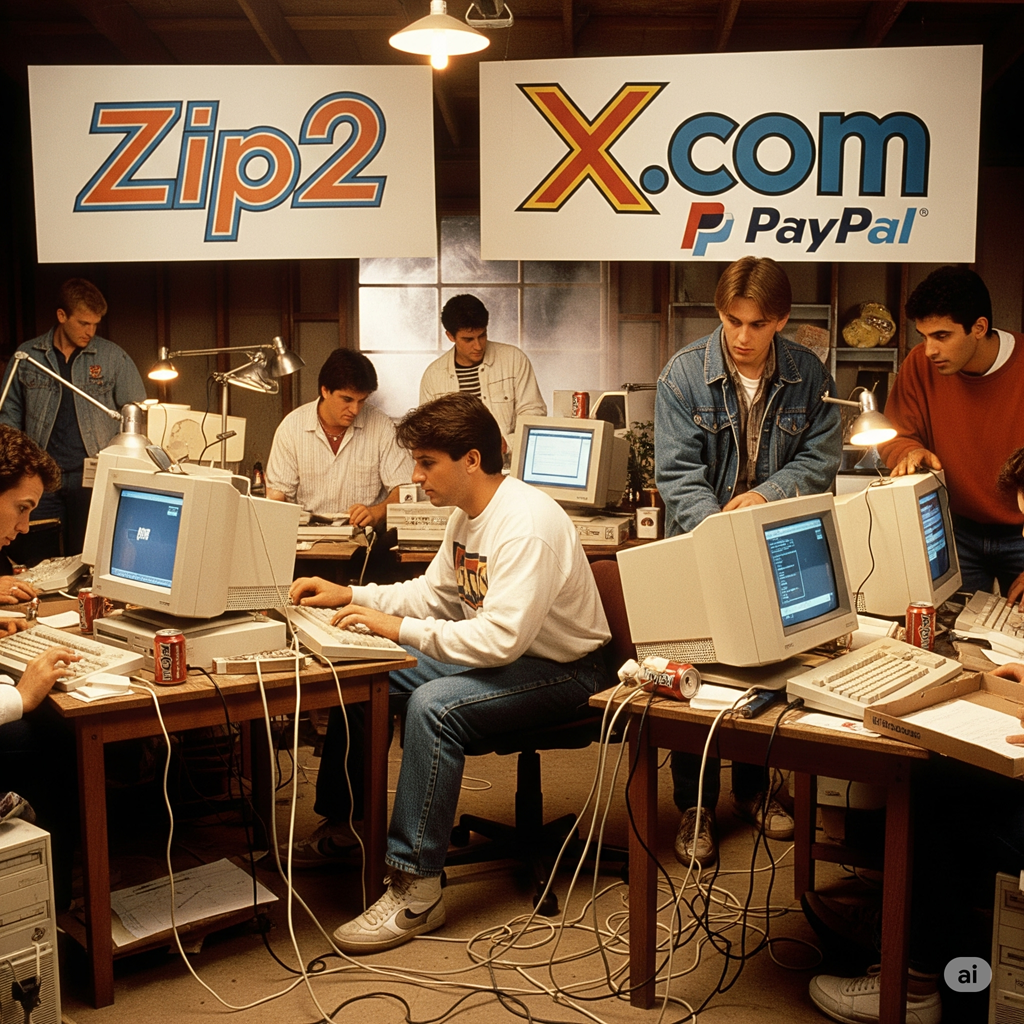CorsiWeb.eu - Le Prime Scommesse: Zip2 e la Rivoluzione di X.com/PayPal